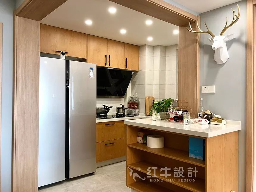 南京凤悦北园90㎡北欧风格--原木色与暖灰色构造的家10